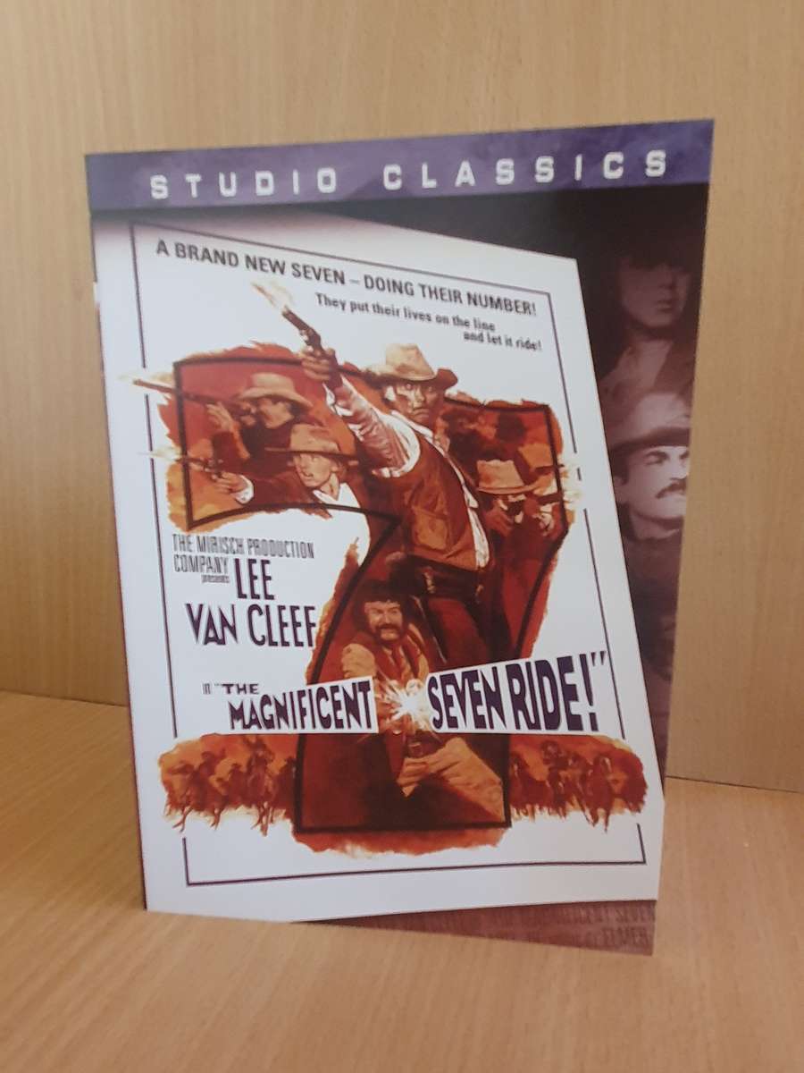 The Magnificent Seven Ride - Dvd (Lee van Cleef)