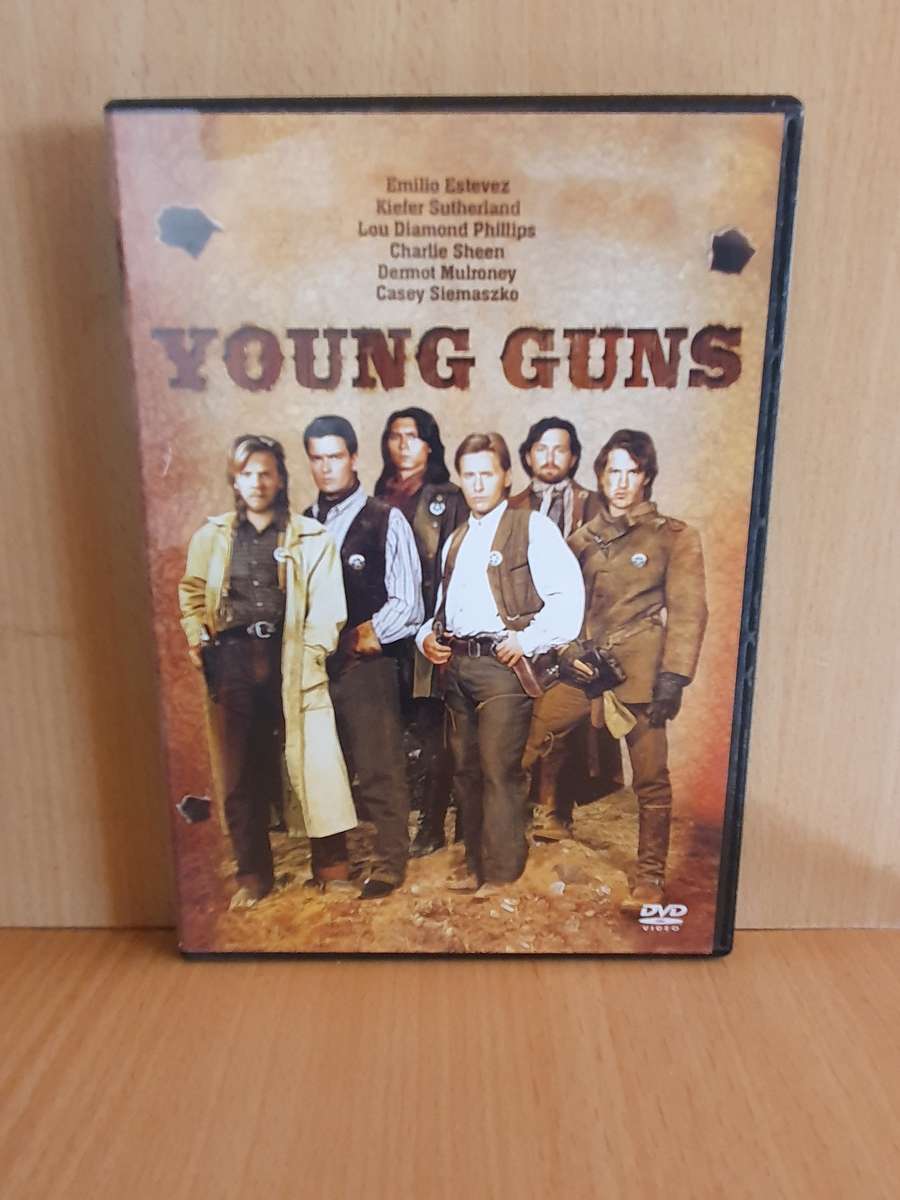 Young Guns - Dvd (Emilio Estevez, Kiefer Sutherland, Charlie Sheen)