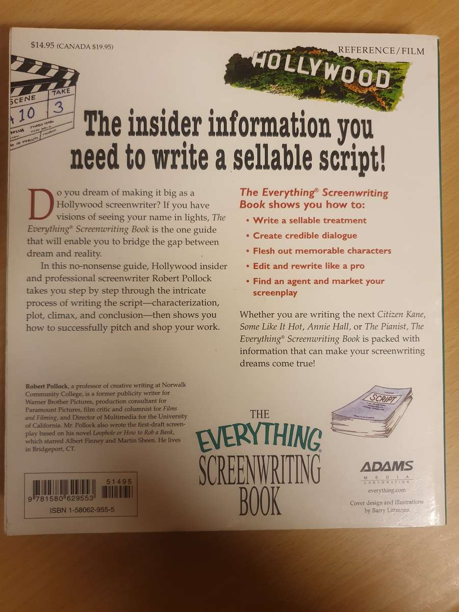 The Everythig Screenwriting Book : Robert Pollock  (Paperback)