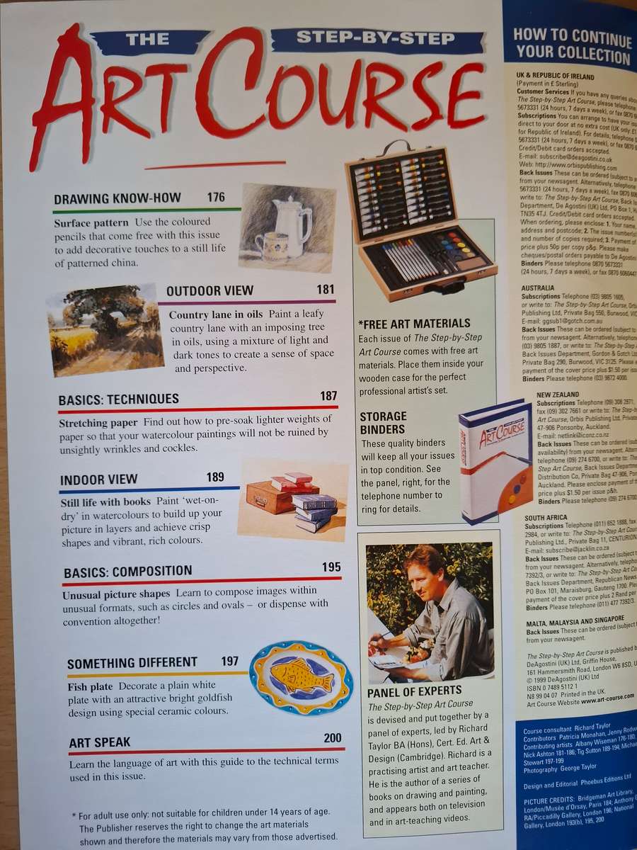 The Step-By-Step Art Course Drawing & Painting Made Easy No. 8