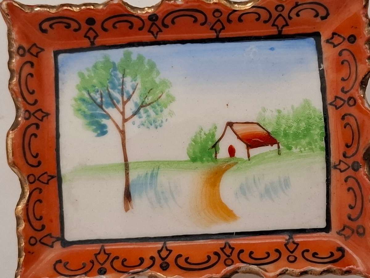 Miniature Porcelain Ornament - 6cm x 5cm