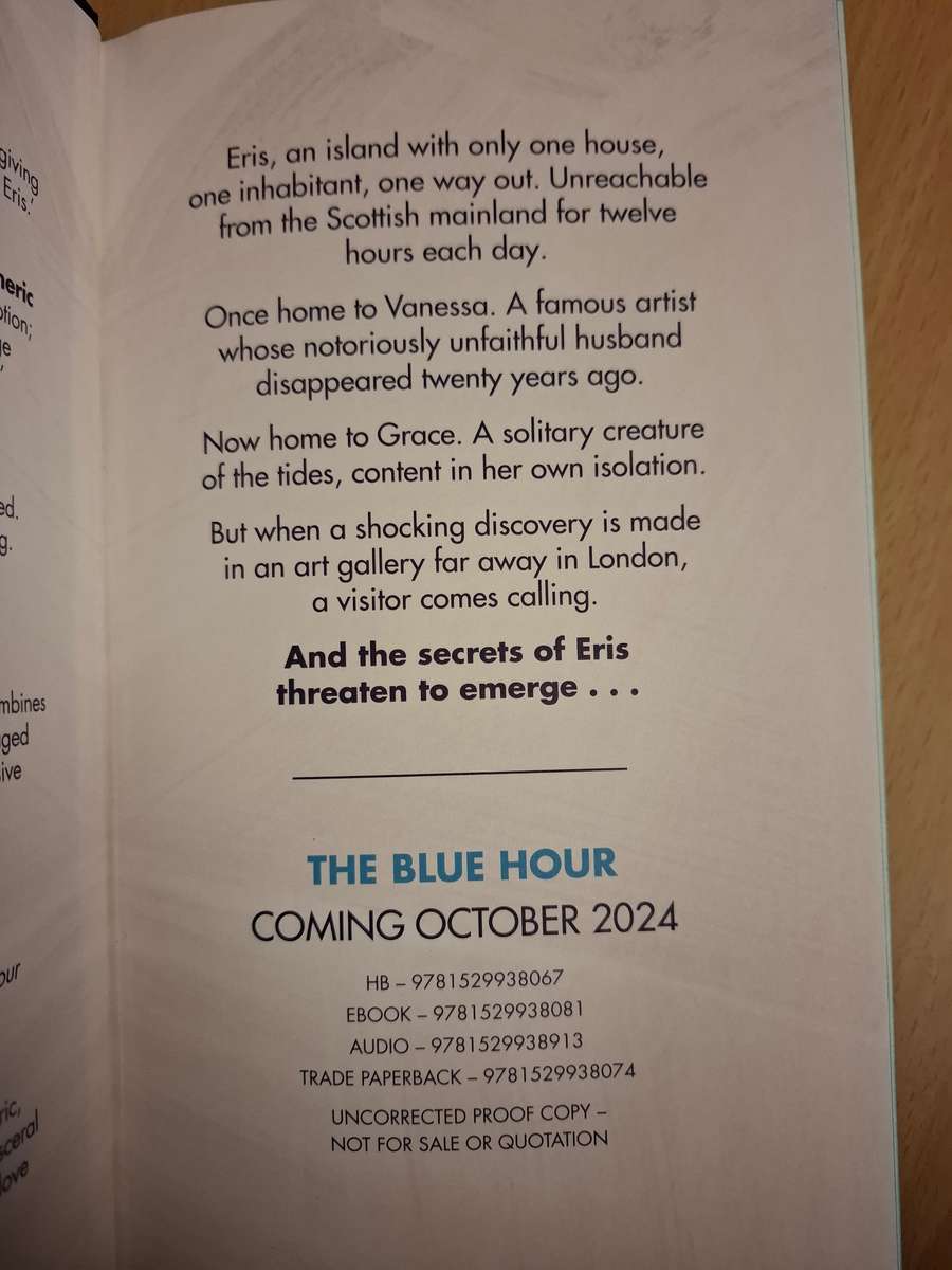 The Blue Hour: Paula Hawkins  (Hardcover)