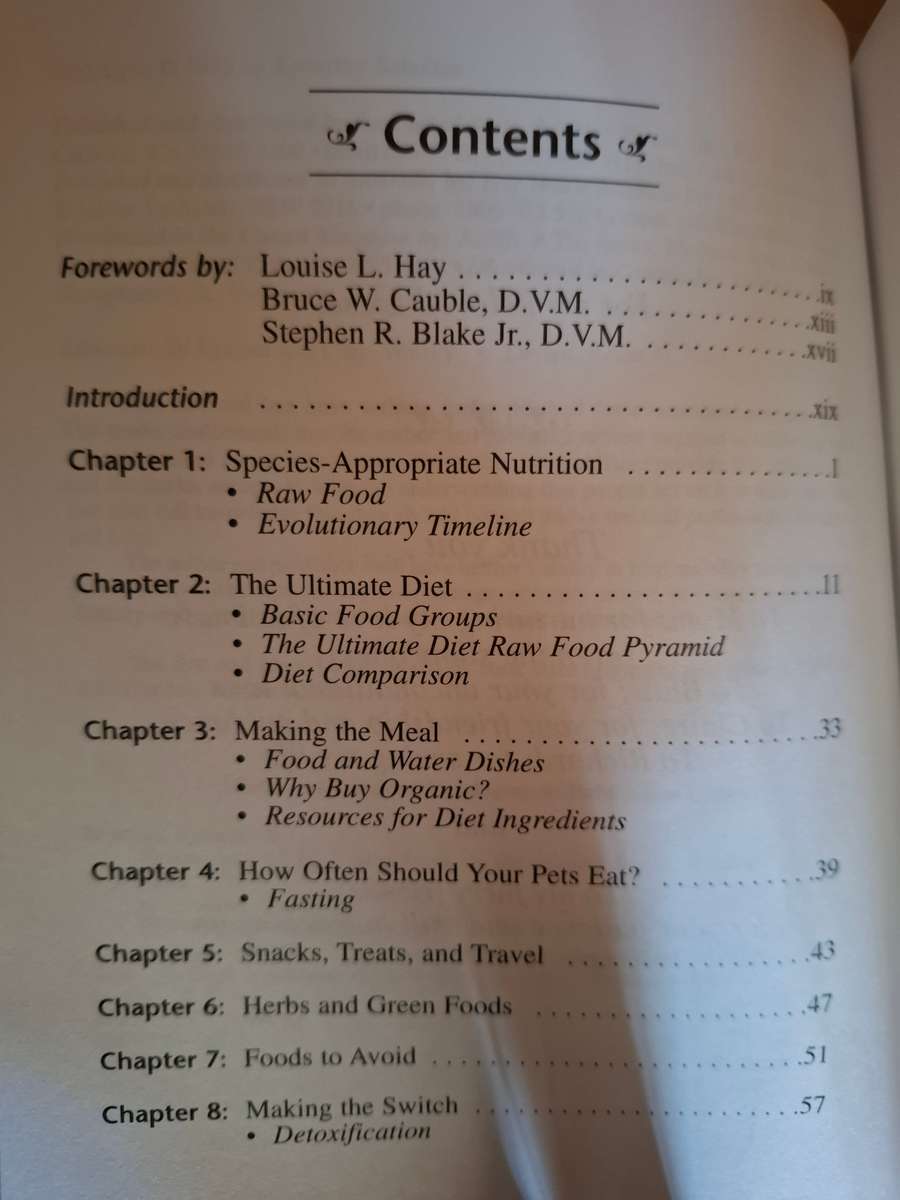 Natural Nutrition for Dogs and Cats - The Ultimate Diet: : Kymythy R. Schultze  (Paperback)