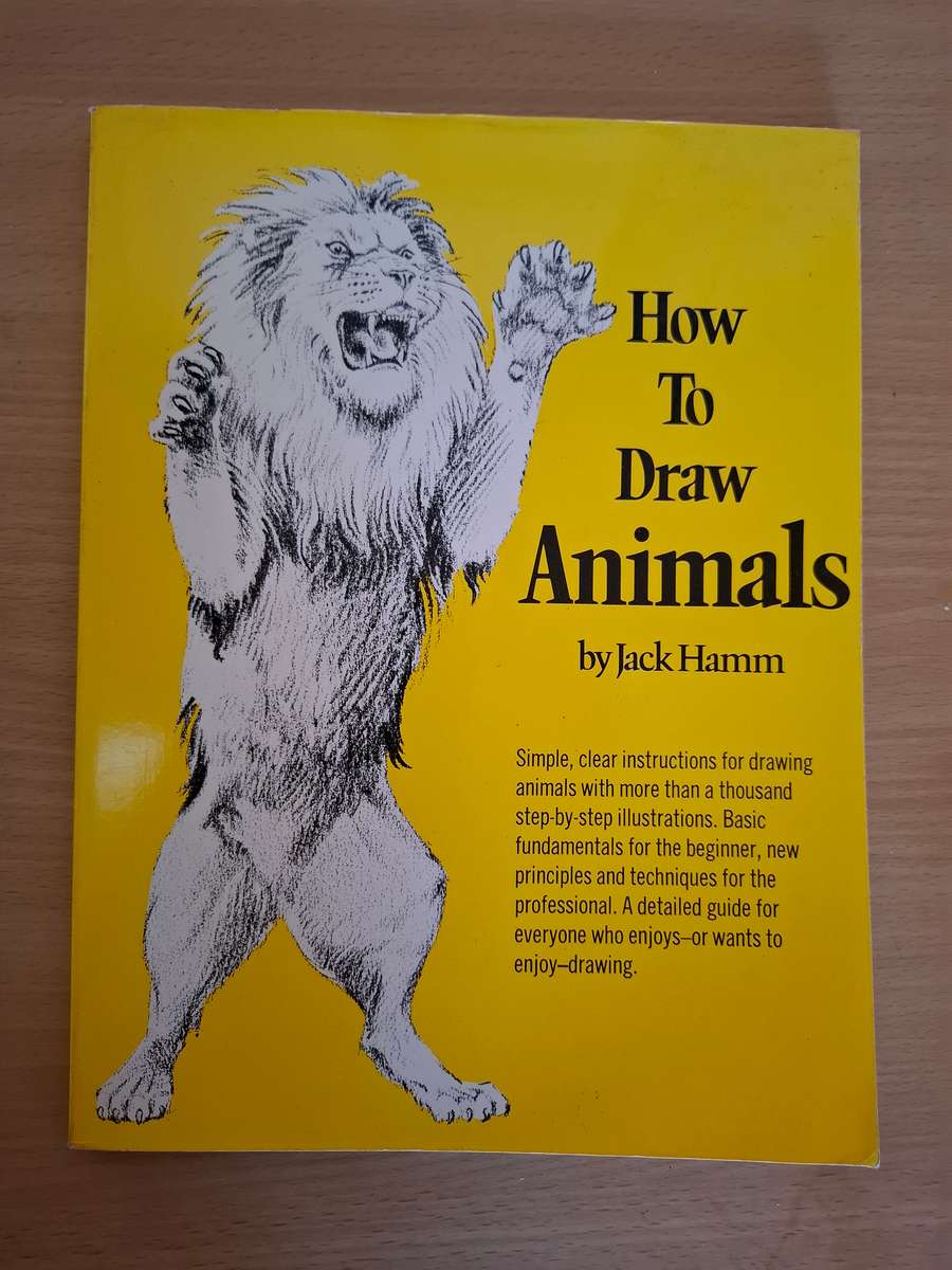 How to Draw Animals by Jack Hamm  (Paperback)