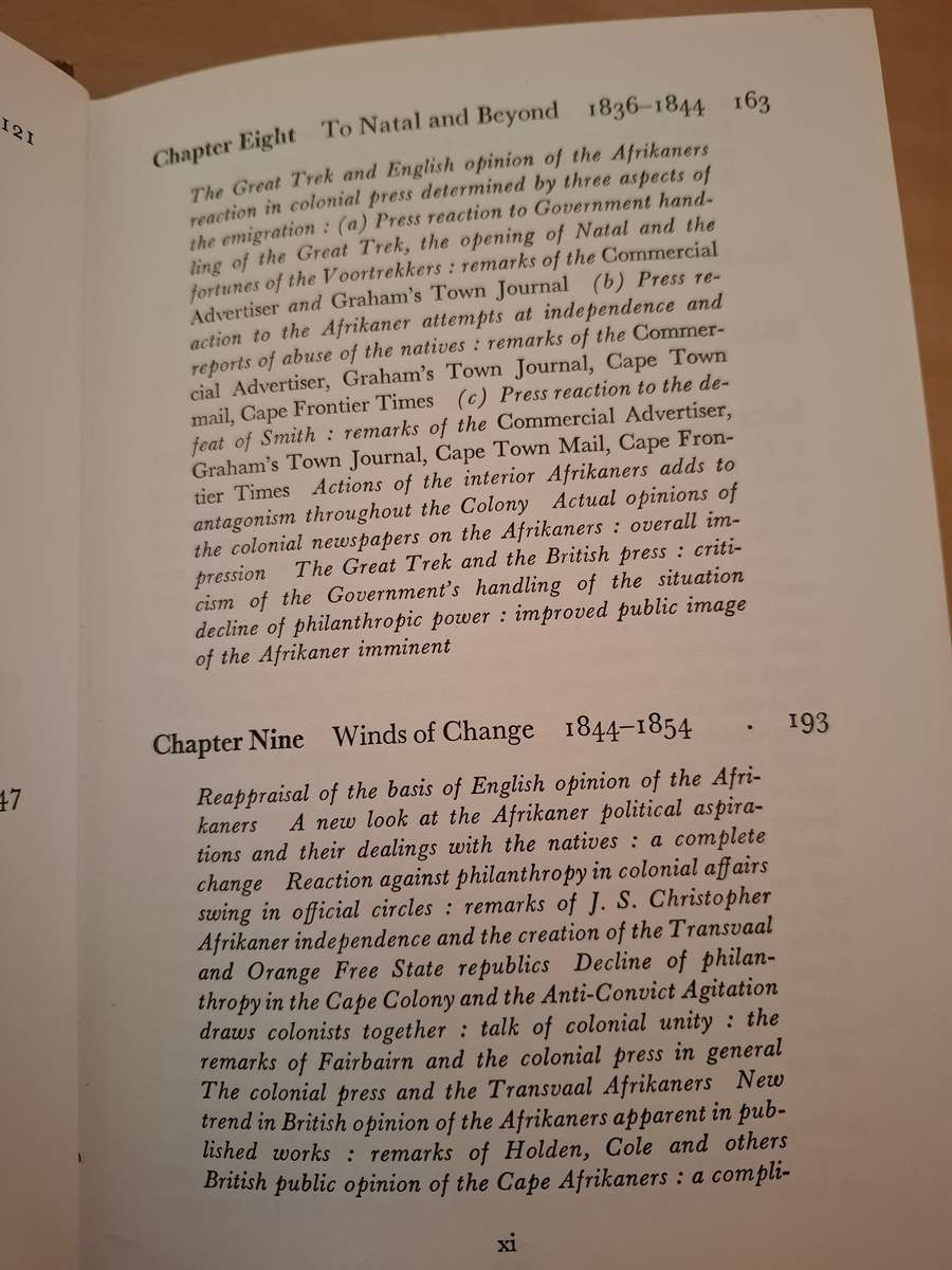 The Afrikaner as viewed by the English 1795-1854 : M.Streak (Hardcover)