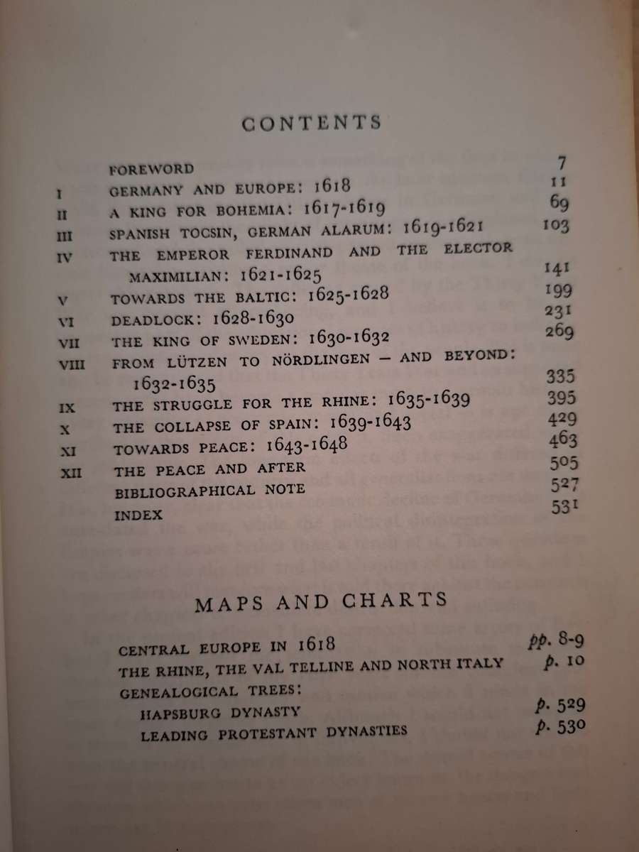 The Thirty Years War : C.V. Wedgwood  (Paperback)