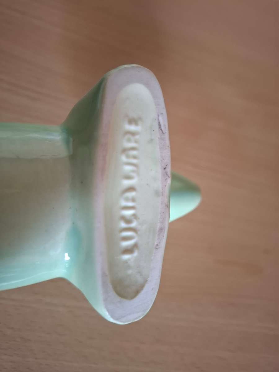 Lucia Ware Dachshund Vase - 20cm x 6cm height 8cm