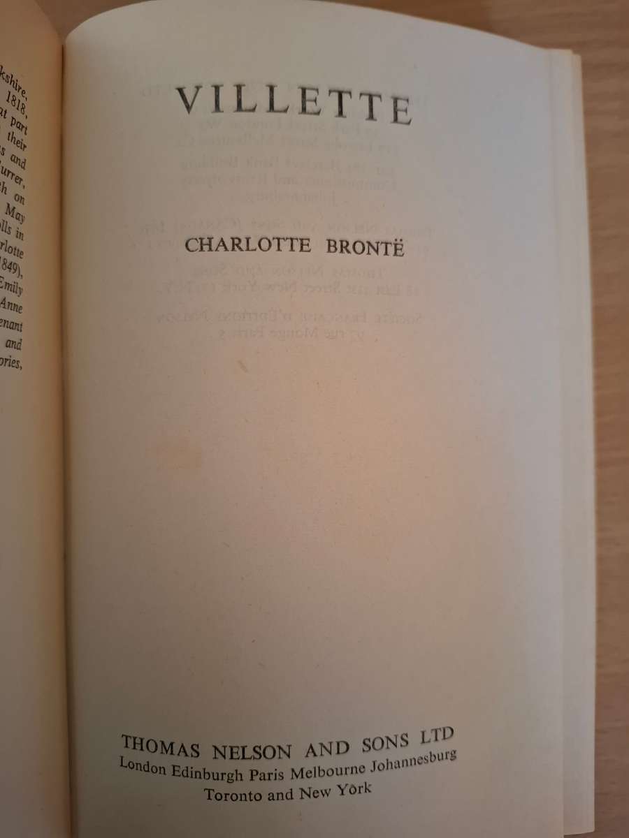 Villette : Charlotte Bronte  (Hardcover)