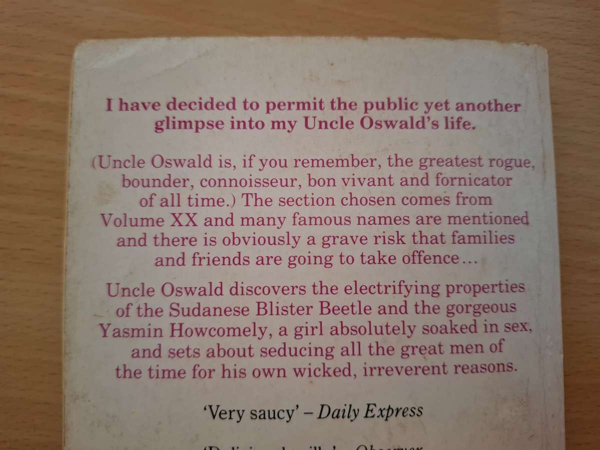 My Uncle Oswald : Roald Dahl  (Paperback)