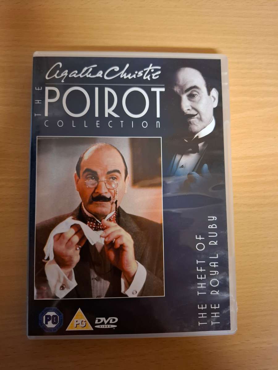 Agatha Christie (The Poirot Collection) The Theft of The Royal Ruby - Dvd   NO. 38