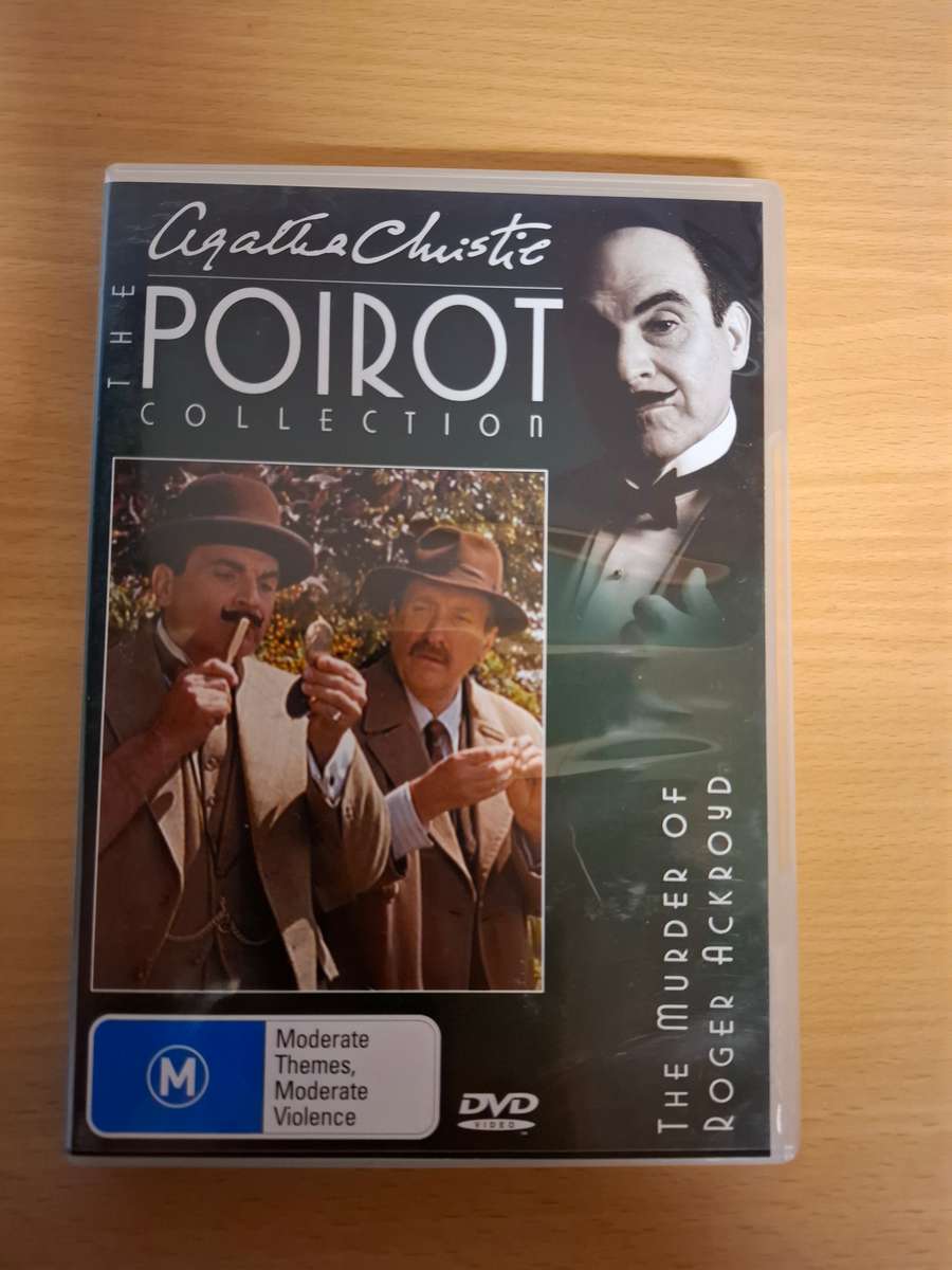 Agatha Christie (The Poirot Collection) The Murder of Roger Ackroyd - Dvd   NO. 12