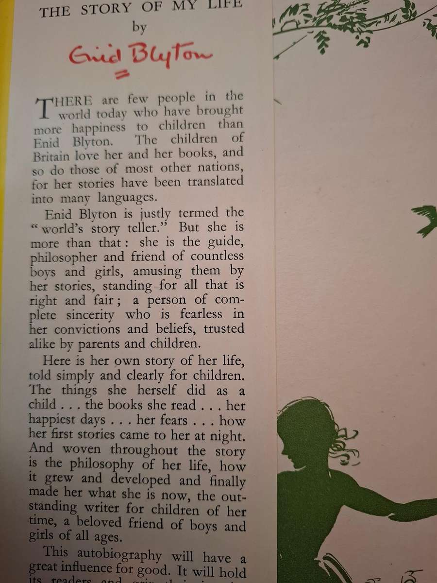 The Story of My Life - Enid Blyton  (Hardcover)