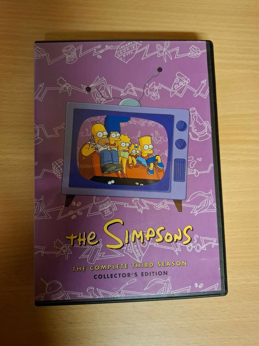 The Simpsons - The Complete Third Season - Dvd (4 discs)  Collector`s Edition