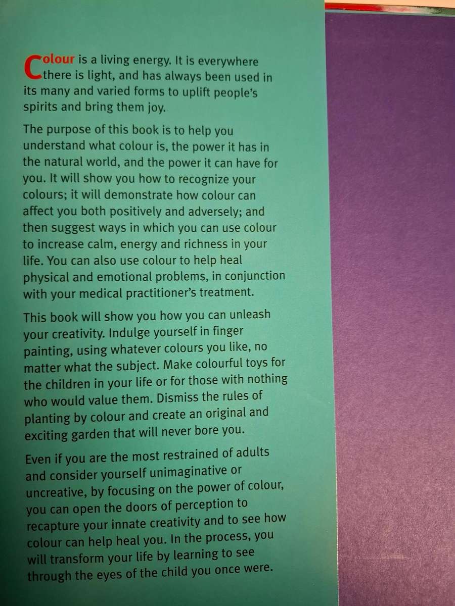 The Power of Colour - Harness the creative & healing energy of colour : Cynthia Blanche (Hardcover)