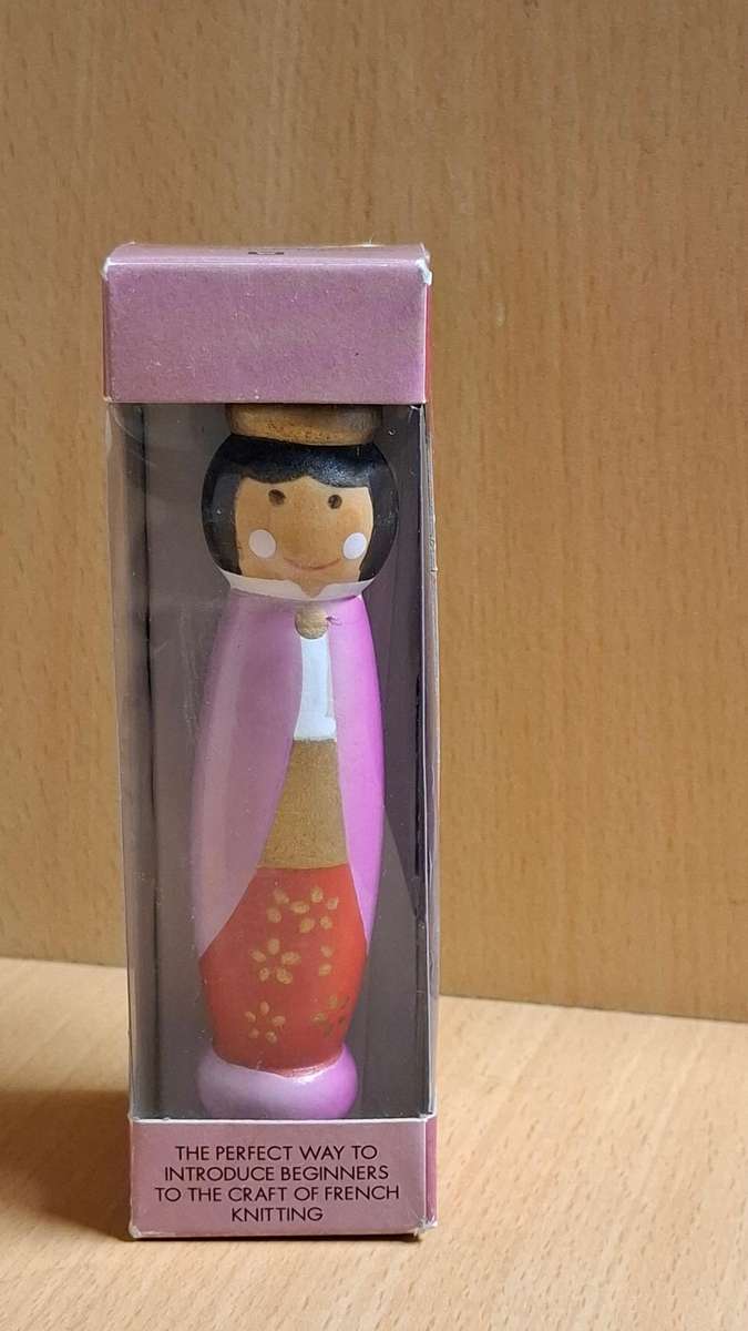 French Knitting Doll