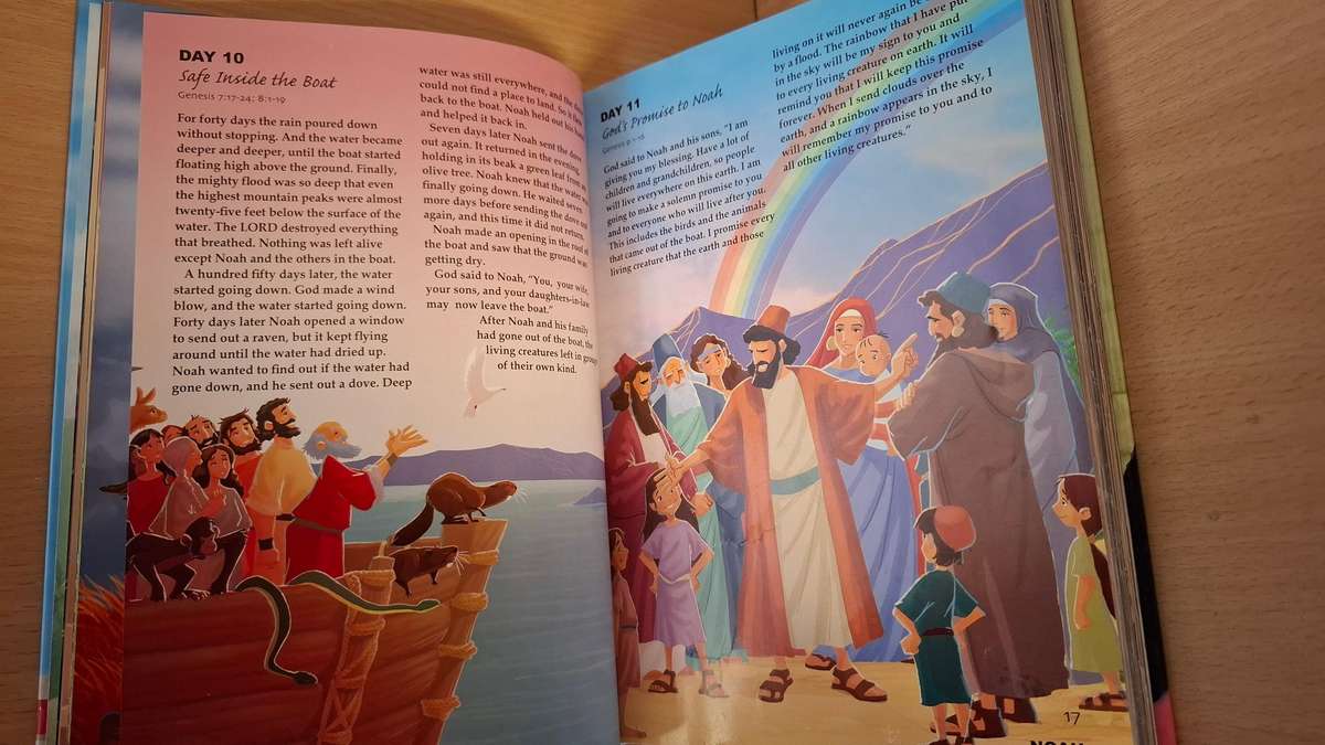 The One Year Children`s Bible - A Story for Every Day of The Year  (Hardcover)