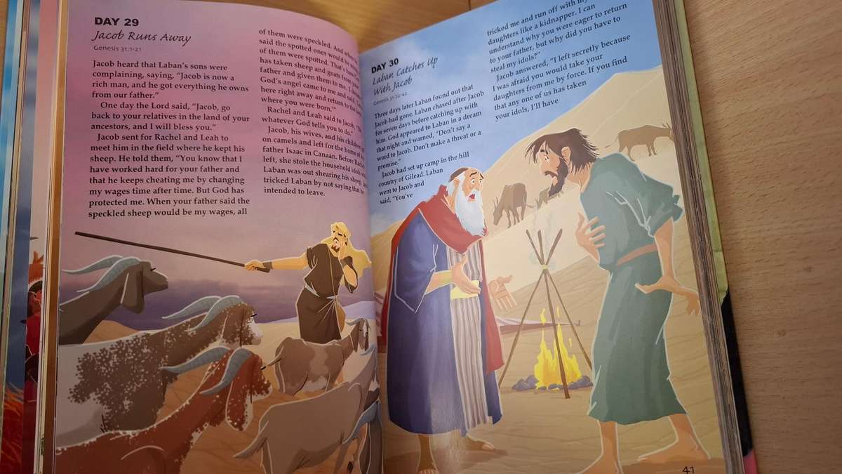 The One Year Children`s Bible - A Story for Every Day of The Year  (Hardcover)