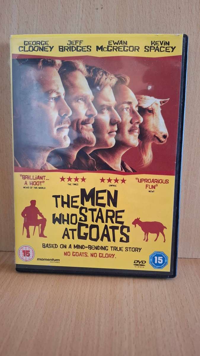The Men Who Stare at Goats - Dvd  (George Clooney, Jeff Bridges, Kevin Spacey)