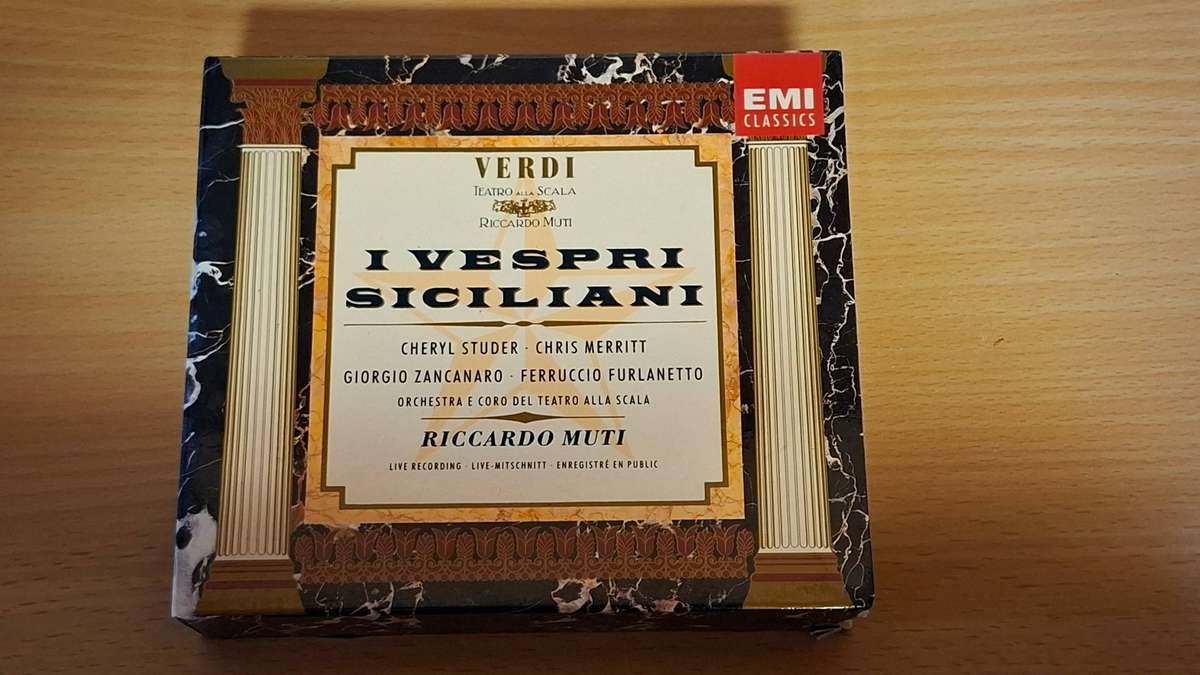 Verdi - I Vespri Siciliani/ Riccardo Muti - CD  (3 discs)