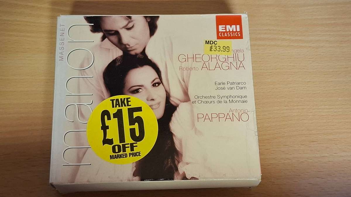 Massenet - Manon - CD  (3 discs)