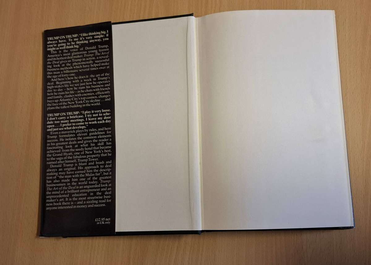 Trump - The Art of The Deal : Donald J. Trump with Tony Schwartz  (Hardcover)