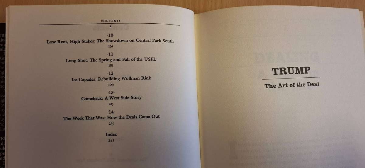 Trump - The Art of The Deal : Donald J. Trump with Tony Schwartz  (Hardcover)