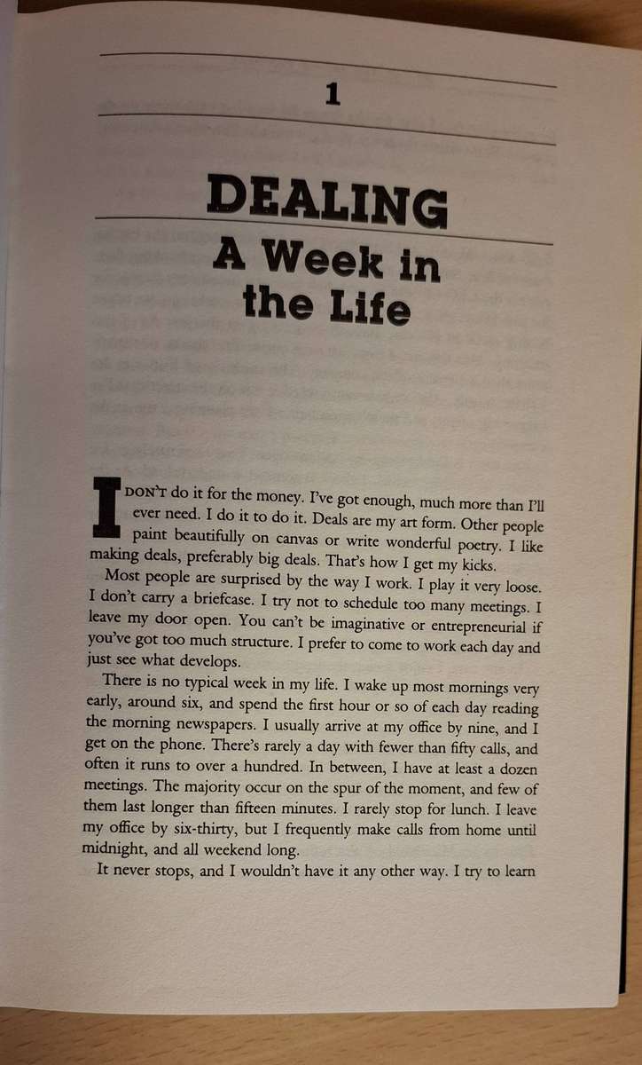 Trump - The Art of The Deal : Donald J. Trump with Tony Schwartz  (Hardcover)