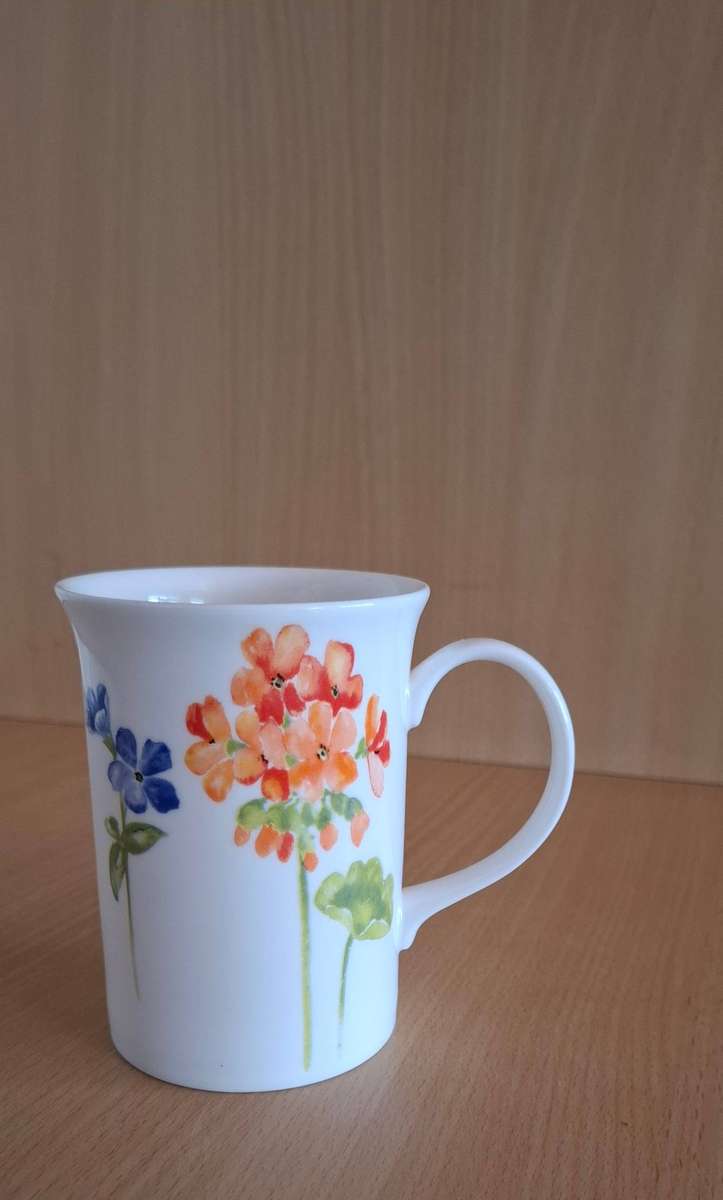 Pretty Floral Coffee Mug