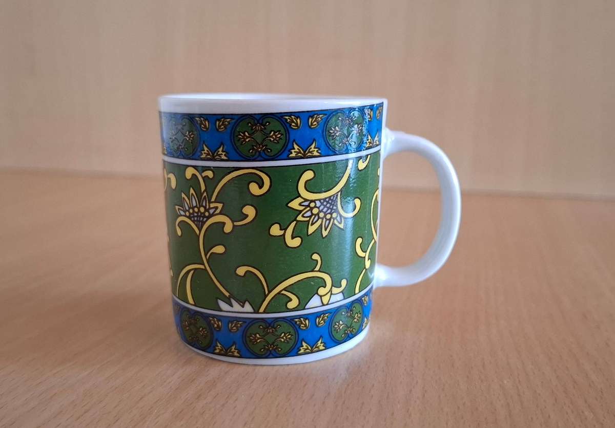 Set of 3 Espresso Cups - height 6cm width 6cm