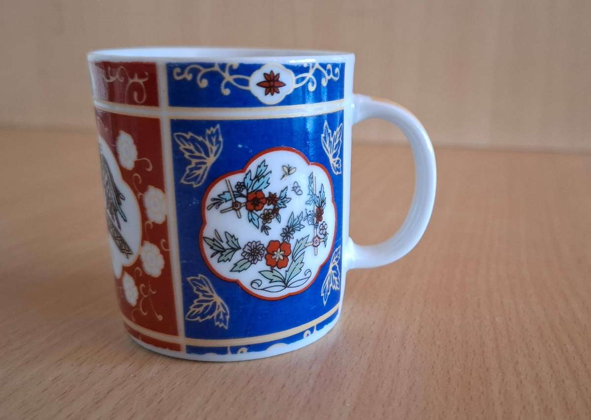 Set of 3 Espresso Cups - height 6cm width 6cm