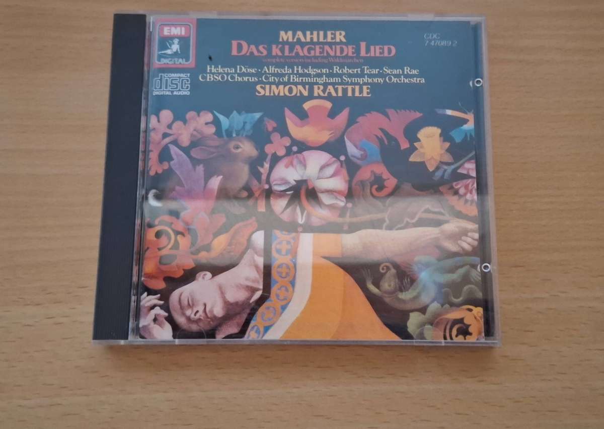 Mahler - Das Klagende Lied/Simon Rattle - CD