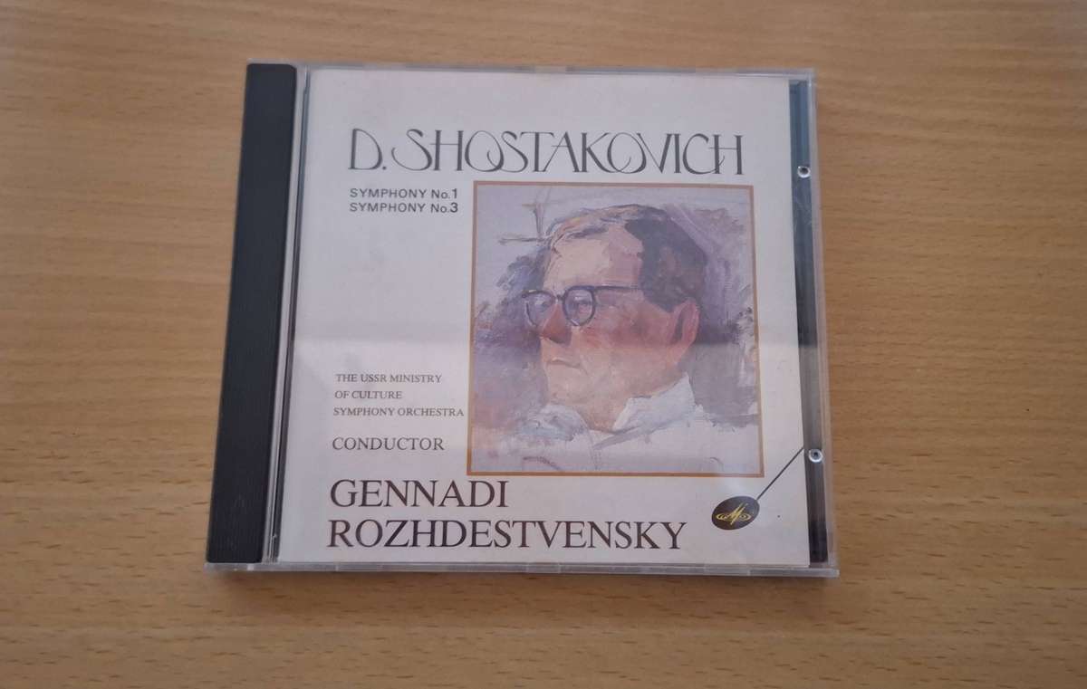 D. Shostakovich - Symphony 1/Symphony No. 3 - CD
