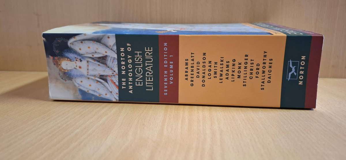 The Norton Anthology - English Literature - Seventh Edition Volume 1 (Paperback)