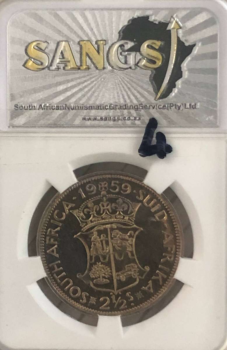 1959 Union of South Africa 2.5 Shilling