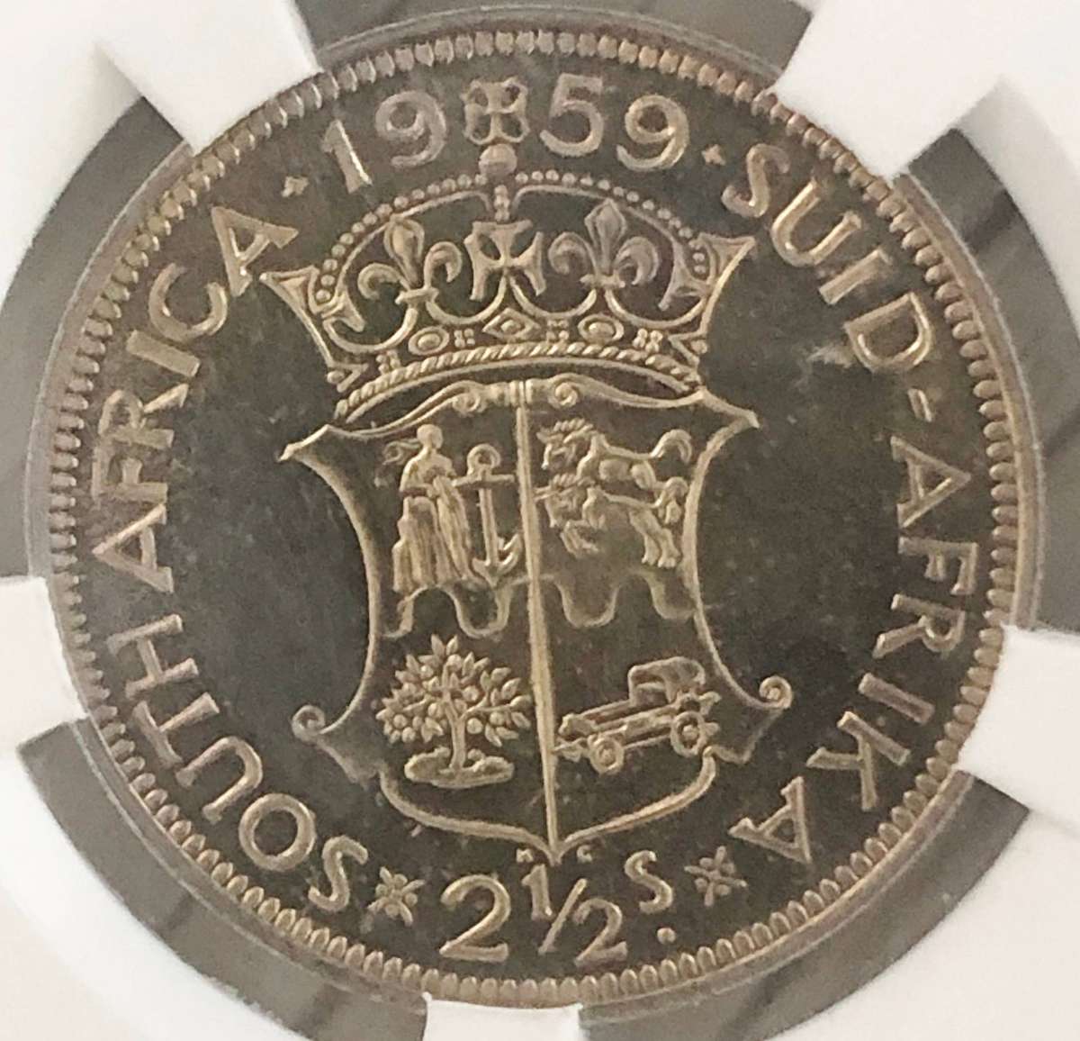 1959 Union of South Africa 2.5 Shilling