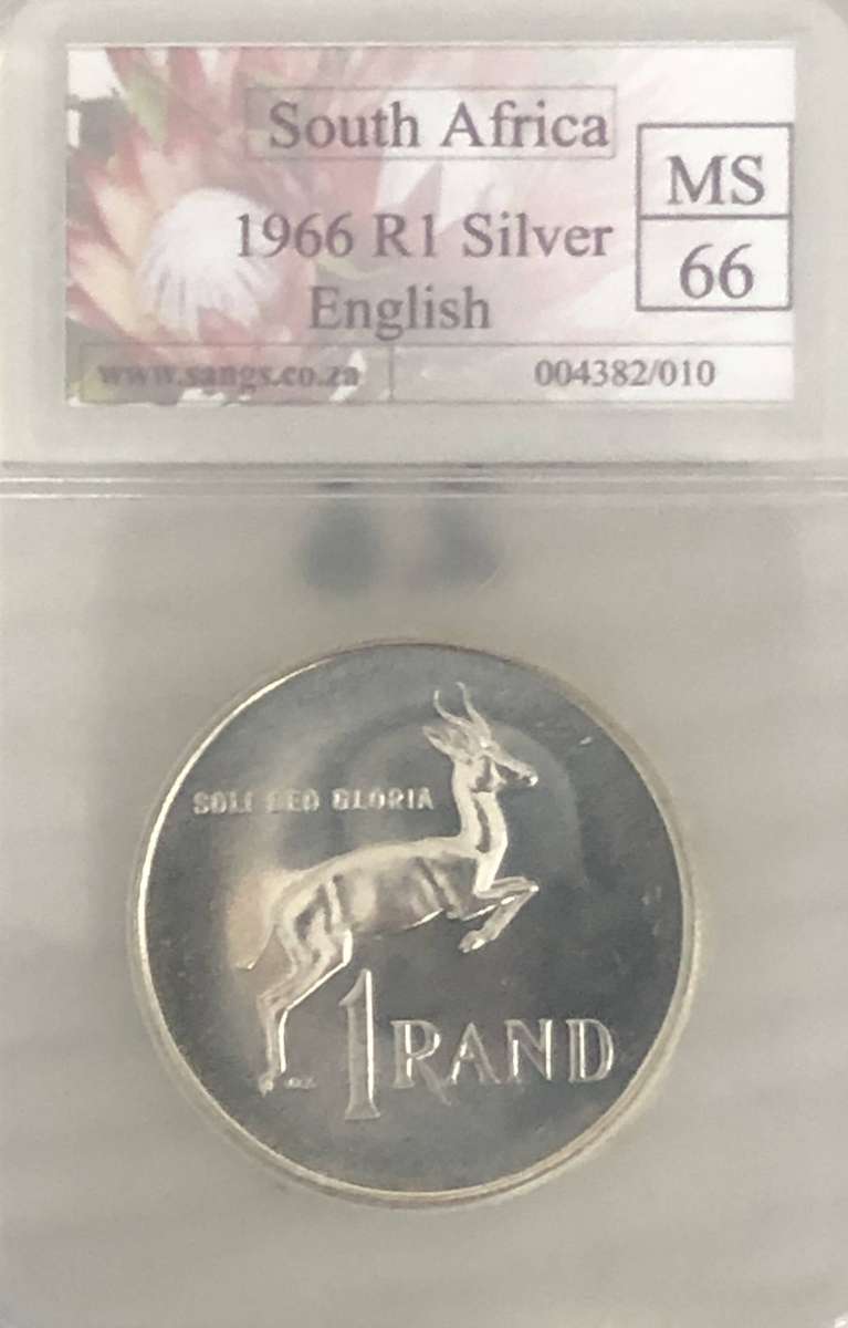 1966 Silver RSA R1 MS66