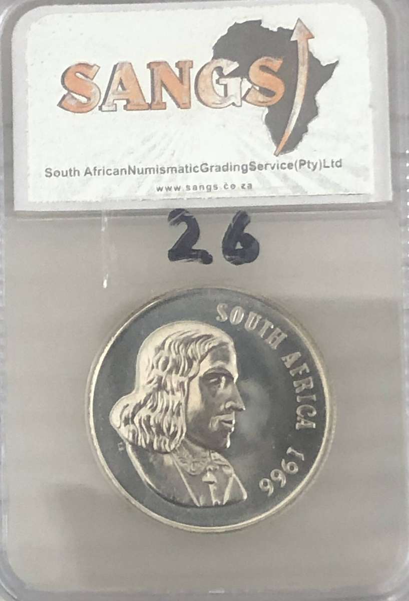 1966 Silver RSA R1 MS66