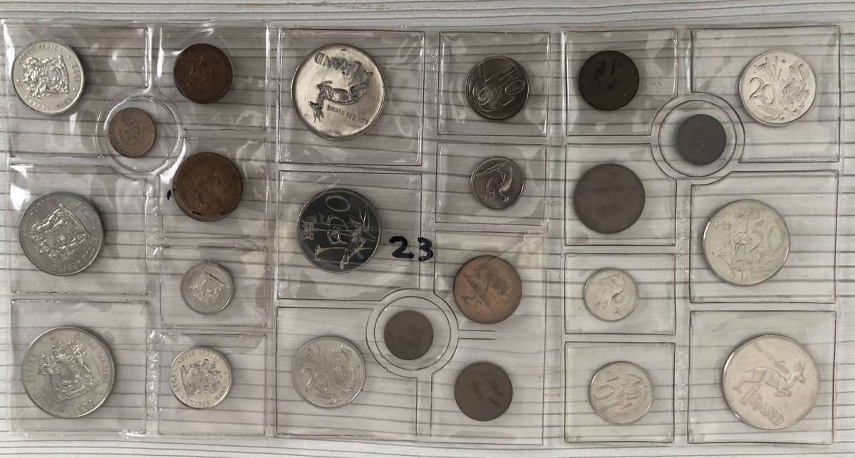 RSA Uncirculated 1977 Mint Coin 3 x Sets Sold Together