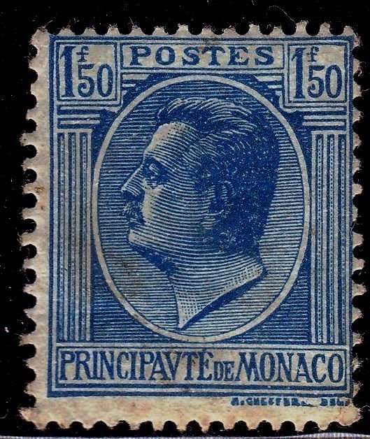 Monaco, Scott #85,1927,MNH,CV$4.00