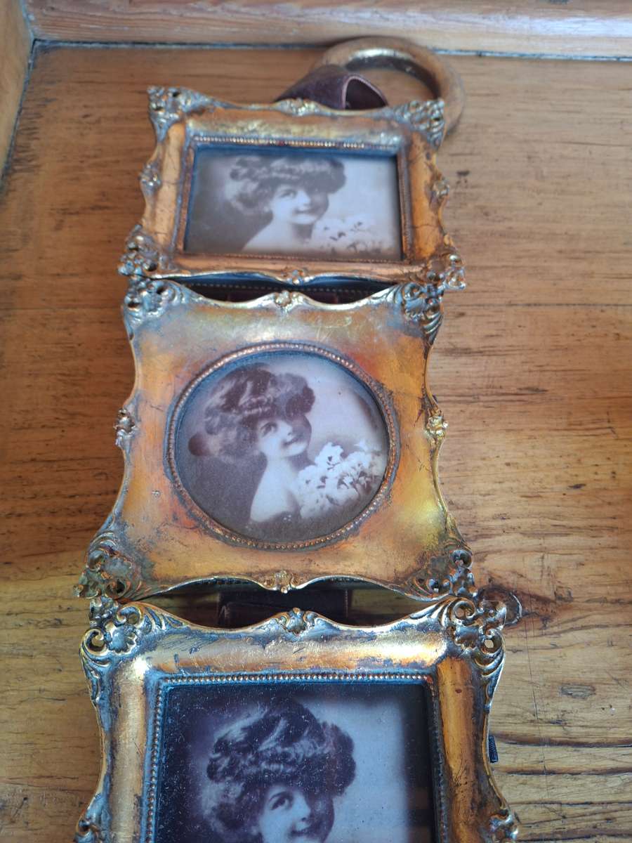 Stunning orante lot of small frames wall hanging