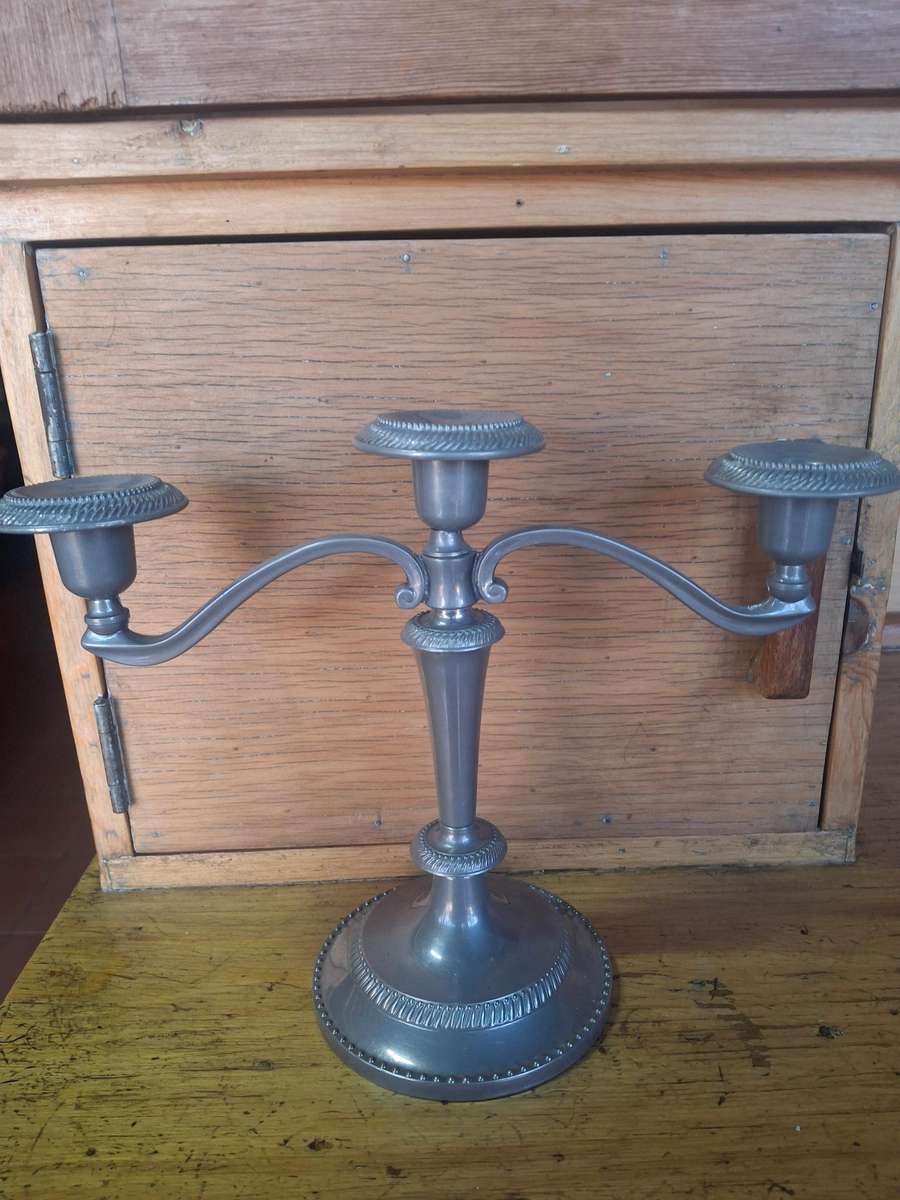 Vintage epns candle holder