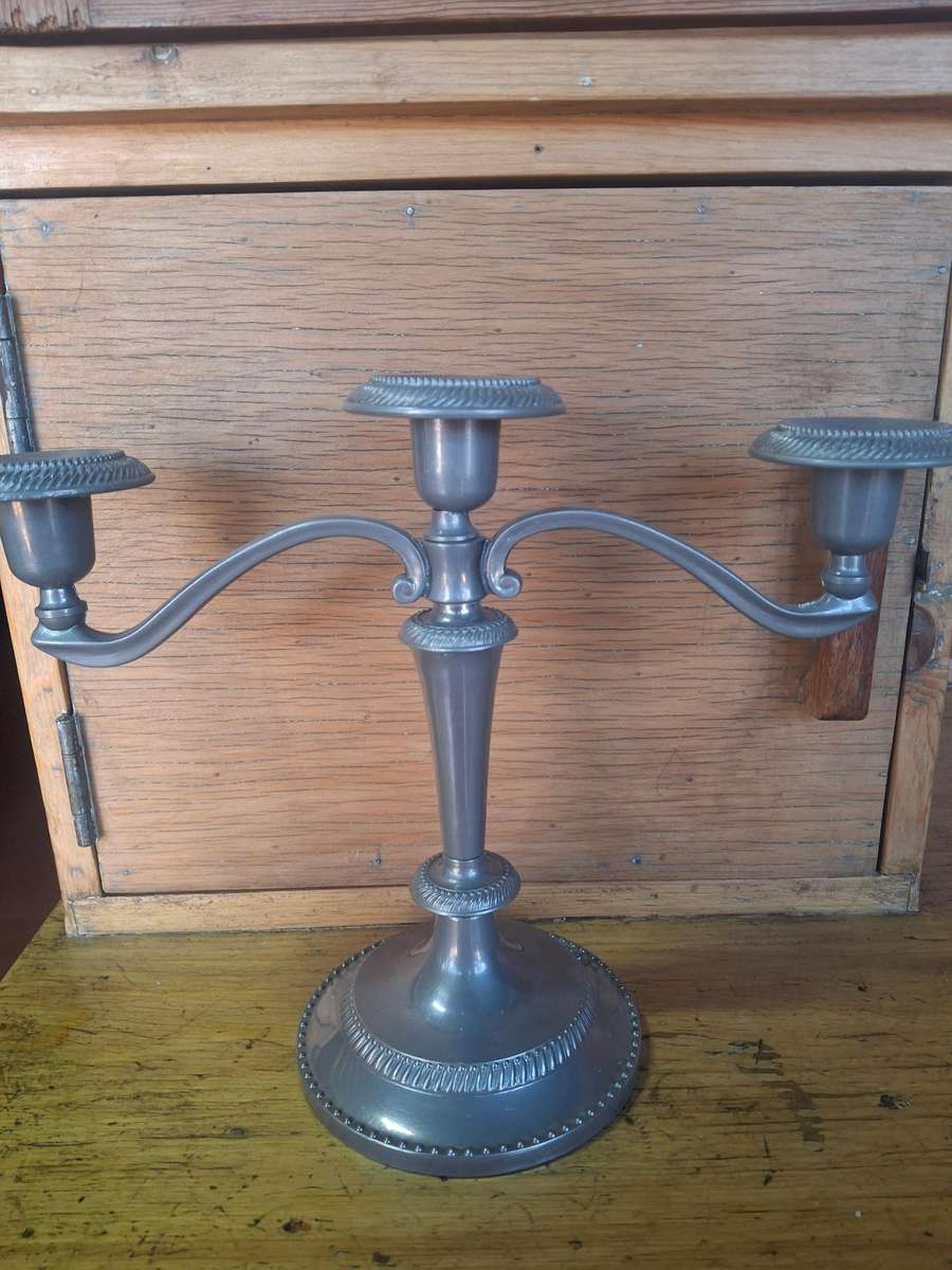 Vintage epns candle holder