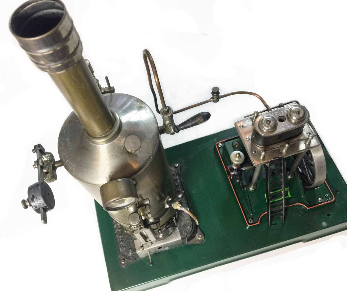 STEAM ENGINE: Doll & Co, Nurmberg, Germany, ca 1928