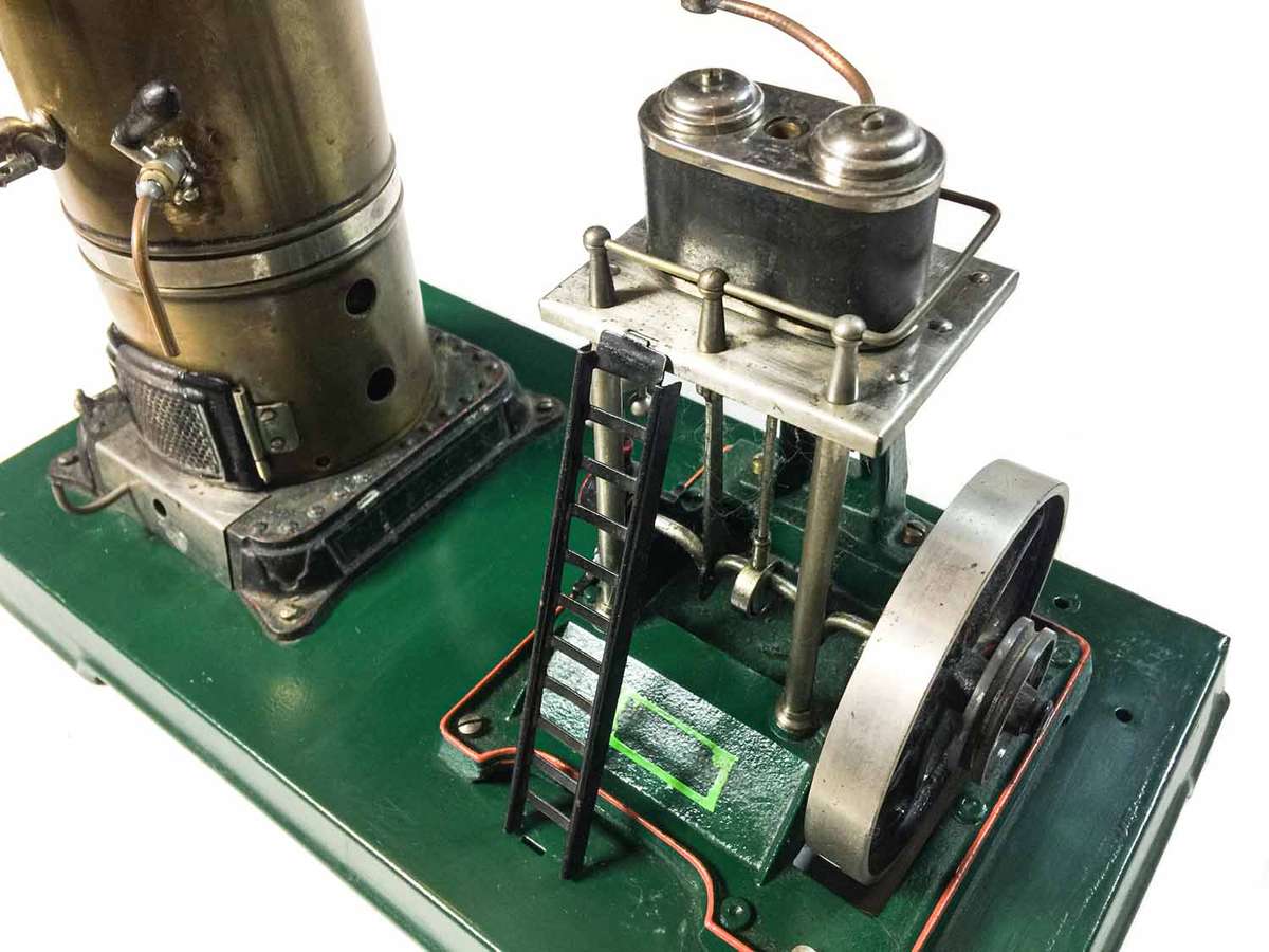 STEAM ENGINE: Doll & Co, Nurmberg, Germany, ca 1928