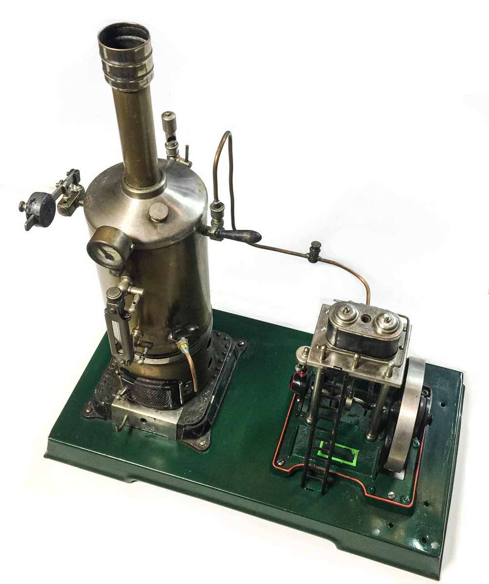 STEAM ENGINE: Doll & Co, Nurmberg, Germany, ca 1928