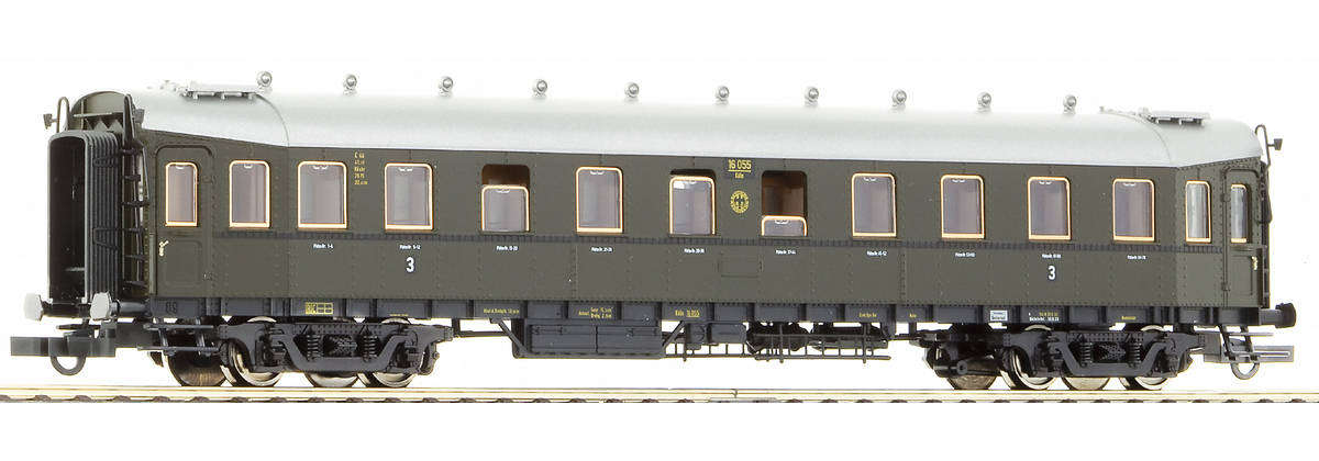 ROCO EXPRESS WAGONS OF THE DRG (HO) X6