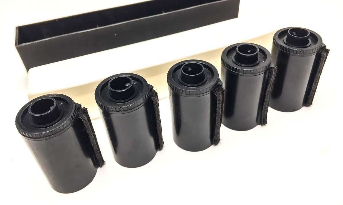 35mm Reloadable Film Cartridges (5x)