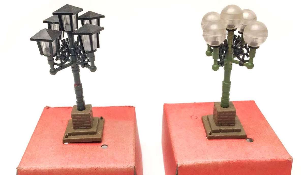 Town/Station Lighting for Model Railroad (HO)