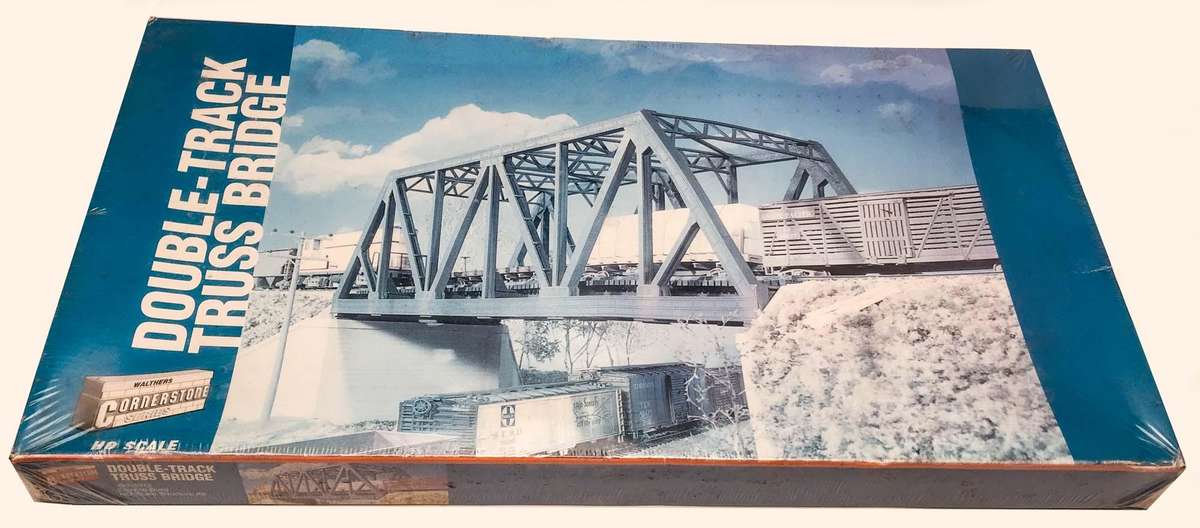 Walthers 933-3012 HO Double-Track Truss Bridge Building Kit