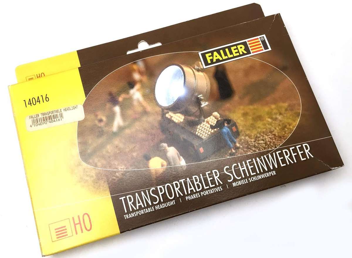 Faller Searchlight on Trailer (HO)